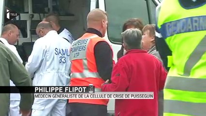 Puisseguin: "le chauffeur du bus est très choqué", témoigne un médecin