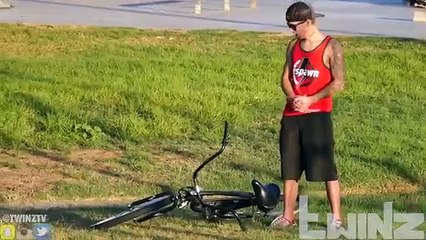 voleur de vélo fail