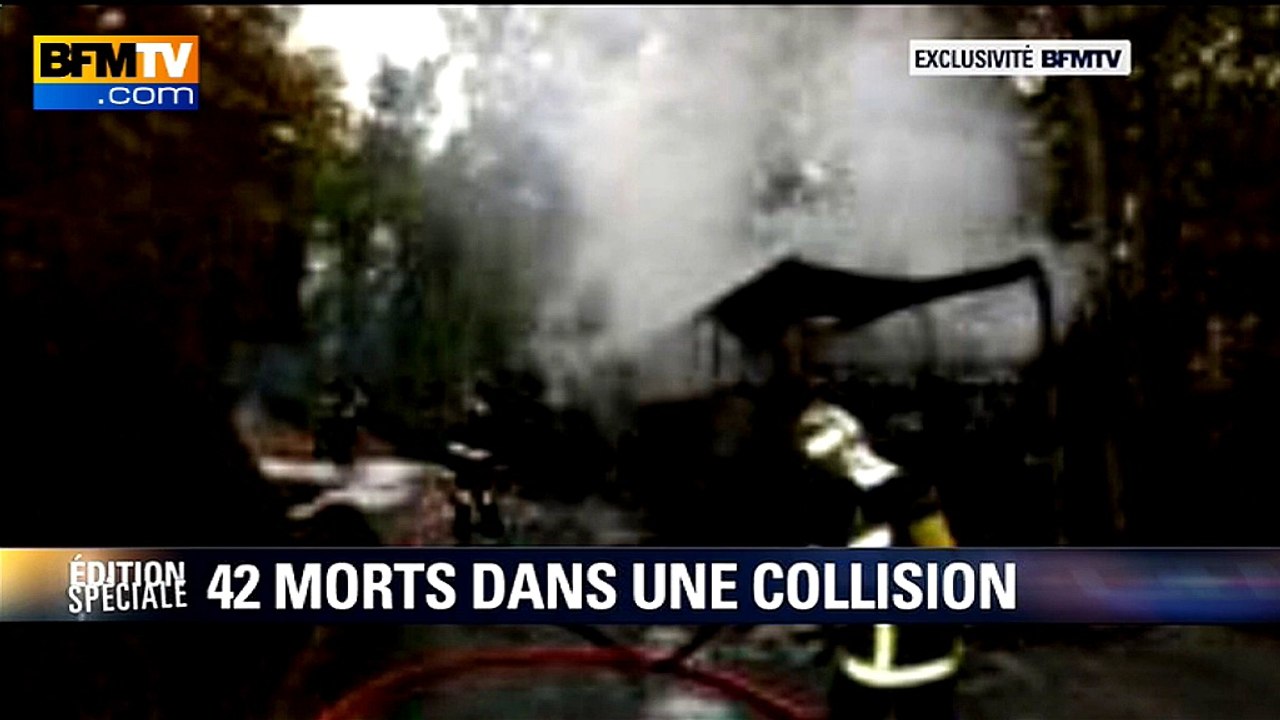 Puisseguin: un témoin décrit l'"épaisse, très intense colonne de fumée noire"