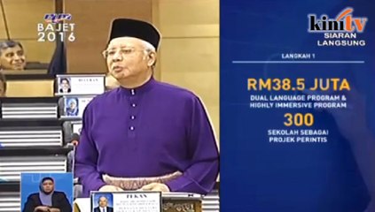 Bajet 2016: Bantuan RM100 pelajar miskin diteruskan