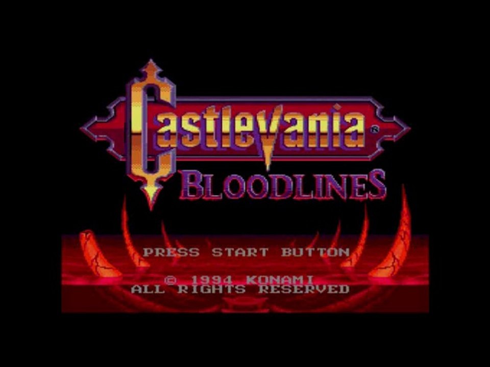 Castlevania The New Generation Sega Megadrive Test 31