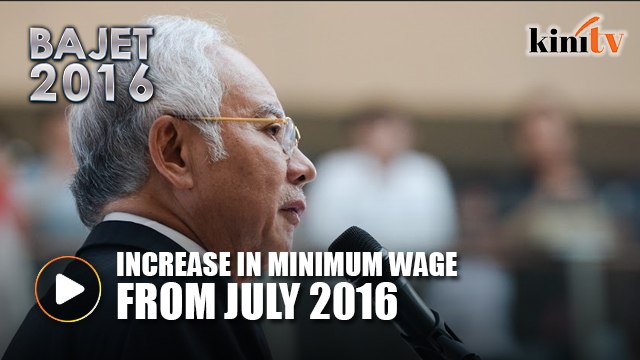Minimum wage to increase from July 2016