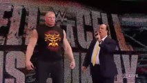 Brock Lesnar confronts The Undertaker before Hell in a Cell Raw