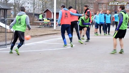 AMAZING Street Football Skills By SkillTwins ★