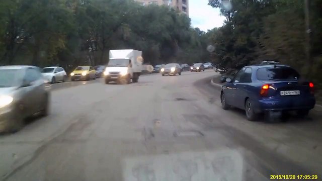 Повернуть любой ценой - ДТП в Самаре 20.10.2015