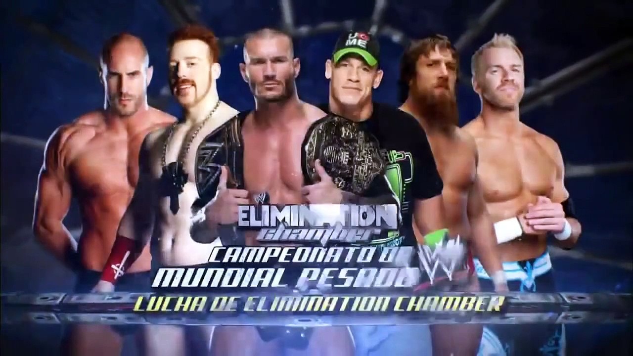 en Espa�ol Elimination Chamber 2014 Kickoff - Cody Rhodes & Goldust vs. Ryback & Curtis