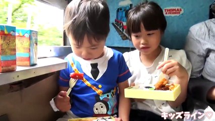 トーマス号 大井川鉄道 SL 乗ってきたよ～♫ おでかけ Thomas And Friend