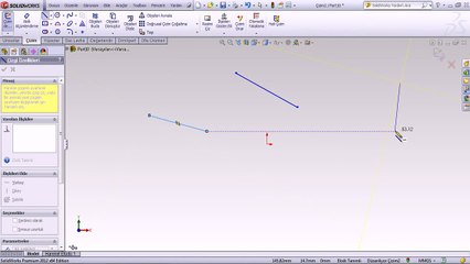 Solidworks eğitim Temel Ölçülendirme