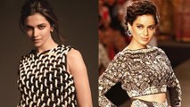 WOW ! Deepika Padukone Finally REACTS To Kangana's Constant Taunts On Her