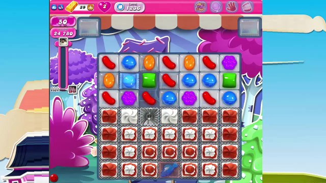 Candy Crush Saga Level 1236, NEW! Complete!