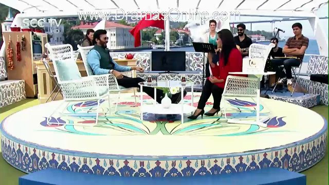 Maria Wasti Badly Making Fun Of Aijaz Aslam Beard