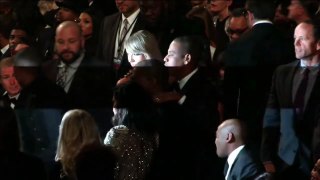Taylor Swift & Kanye West hug and chat at Grammys