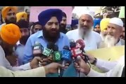 Pakistani Sikhs and Muslims joint Protest in Lahore Against indian State Terrorism in Occupied Punjab.