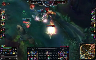 LOL Rengar penta 1vs5
