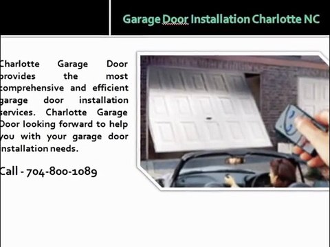 Garage Door Repair Charlotte NC