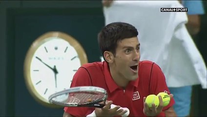 Novak Djokovic Goes Crazy Against Chair Umpire At Shanghai Masters Tournament