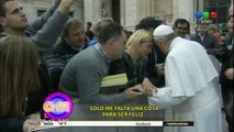 El emotivo pedido de Eugenia Tobal al Papa Francisco