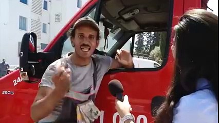 شنغال تونسي يحقق حلمه أخيراً .. شوفو شنوا هالهدف والله قتلني بضحك ههههههة