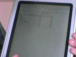 Utilisation professionnelle - TabletPC