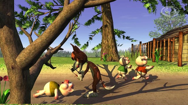 Los tres chanchitos (HD) - Canciones de la Granja 1