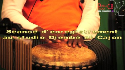 En studio Pixels C.B Prod :Djembé Cajon