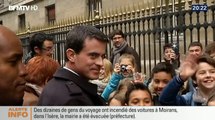 Manuel Valls conseille à des enfants de ne pas regarder la télé - ZAPPING ACTU HEBDO DU 24/10/2015