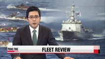 S. Korean Navy holds naval review to mark 70th anniversary