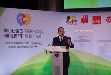 Intervention de Gianni Pittella au Sommet des leaders progressistes pour la COP21