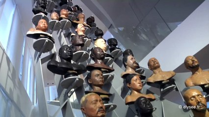 Visite du Président de la République à l'occasion de l'inauguration du Musée de l'Homme