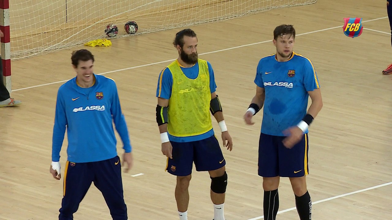 Balonmano: Xavi Pascual, previa FCB Lassa-KIF Kolding [ESP]
