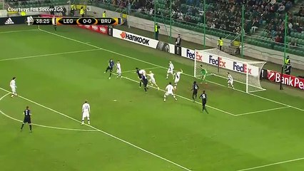 LEG 1-1 CLU - Legia - Club Brugge - Video