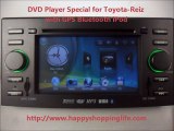 Custom Stereo for Toyota Reiz Car GPS Navigation Radio DVD Bluetooth TV