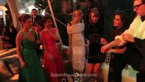 Taylor dancing at the Golden Globes After Party