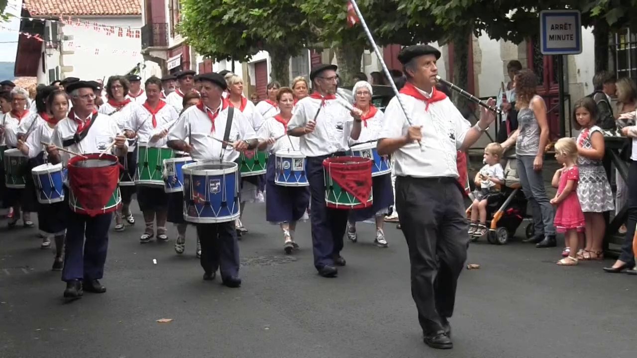 Fêtes au village de SARE 2015 en pays Basque