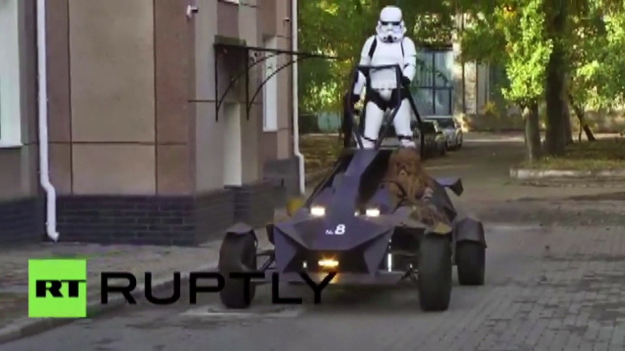 Lénine passe du côté obscur de la force : Dark Vador remplace le père de la révolution à Odessa