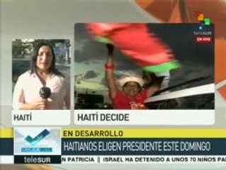 Haití: candidatos electorales cerrarán sus campañas este viernes