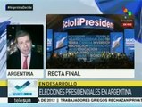 Argentina: encuestas indican que Scioli ganaría primera vuelta