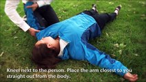 Unconscious but breathing First Aid: Learn how to put someone in the recovery position