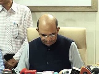 Gandhinagar Election Commissioner on poll dates by Varesh Sinha