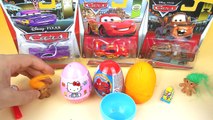 Disney Pixar Cars Ramone McQueen Mater surprise eggs Unboxing Toys Toy Doh Hello Spider Man