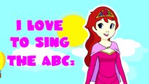 Princess ABCs I Love to Sing the ABCs | Kids Song, Alphabet Learning Baby Toddlers & Presc