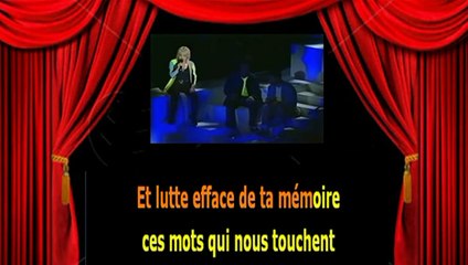 Karaoké France Gall - La minute de silence