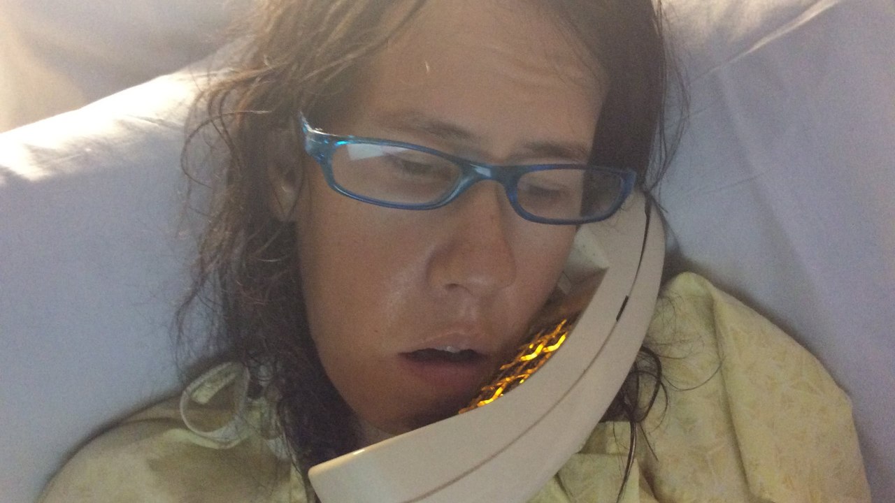 Lynda is getting better slowly