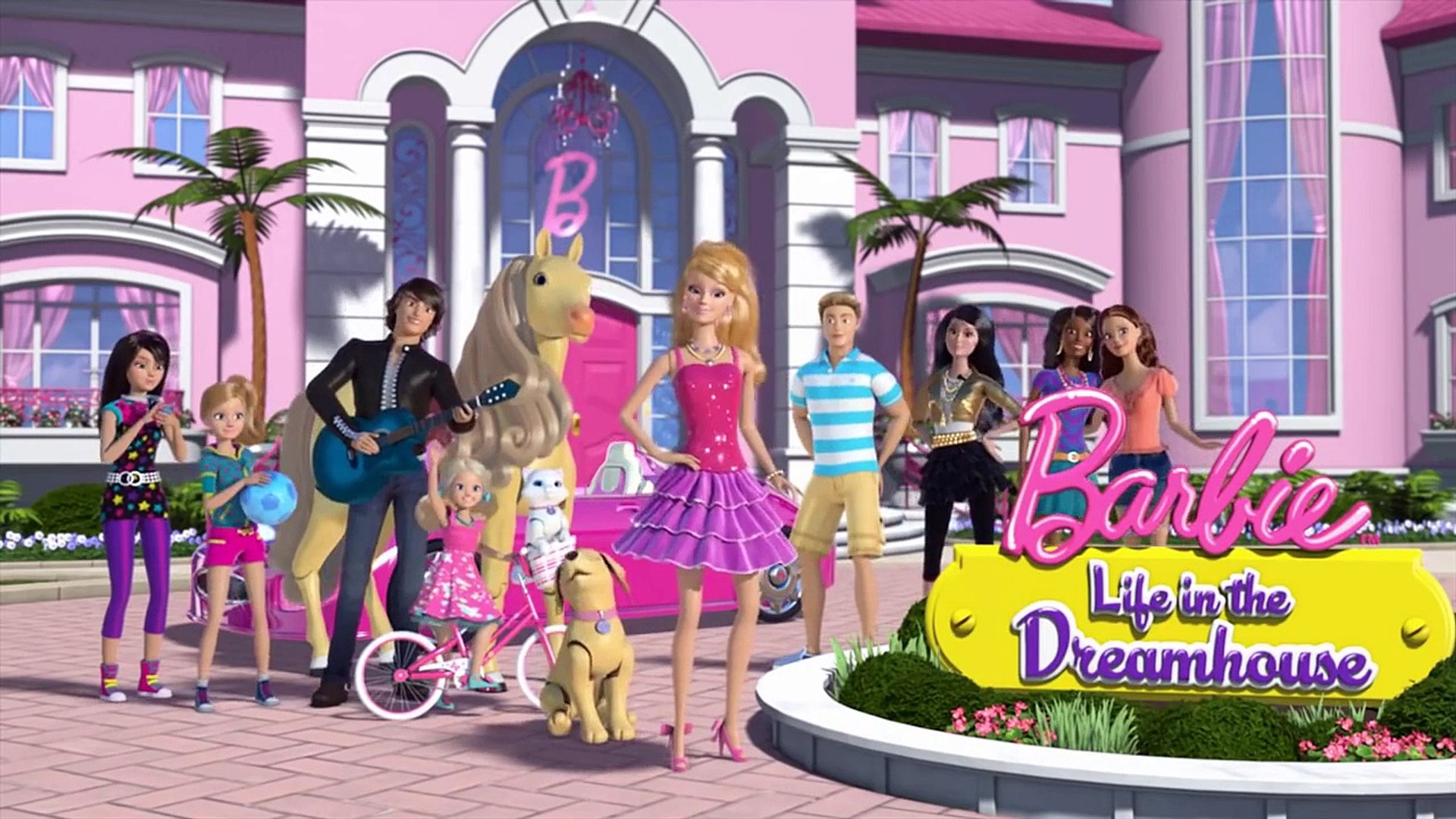 barbie life in the dreamhouse cringing in the rain