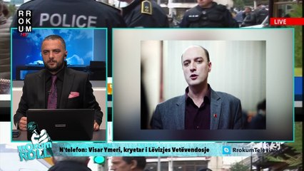 Rrokum Roll: Visar Ymeri, kryetar i Lëvizjes Vetëvendosje