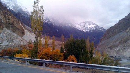 hunza valley beautifull view