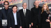 Back to the Future Day red carpet