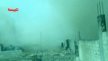 Airstrike hits northern Homs in Syria