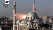 Airstike in Syria! Raw Video! Violence in Homs, Syria