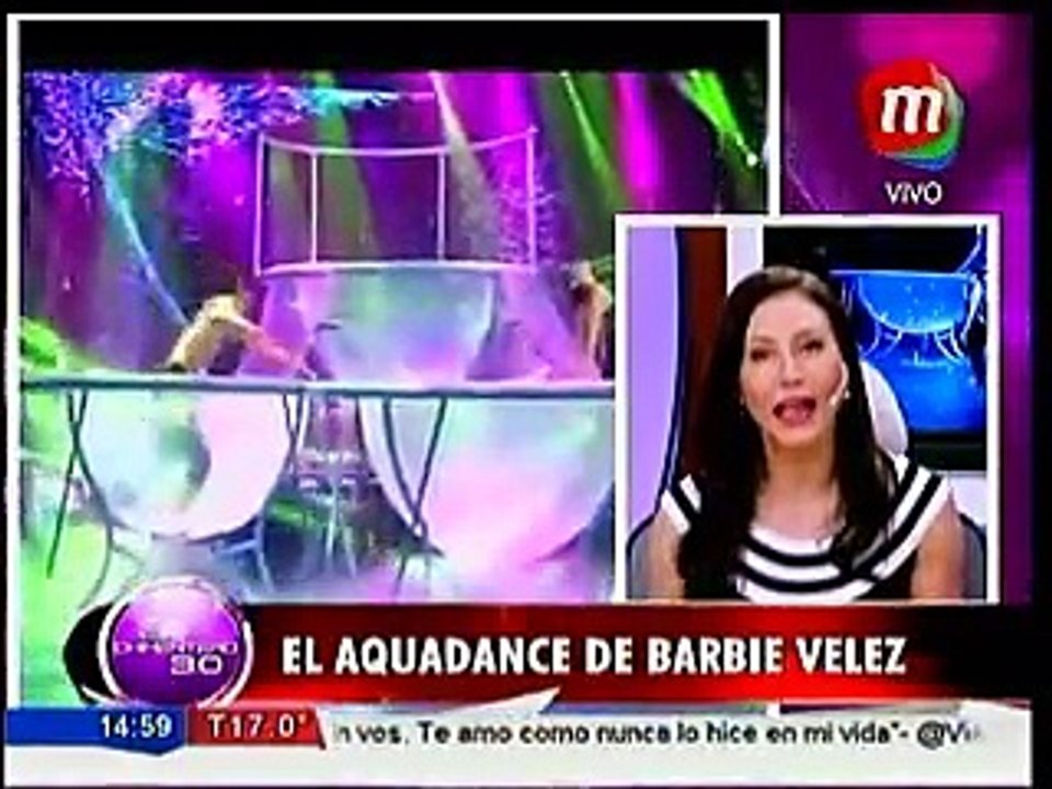 Analizamos los aqua dance de Barby Vélez y Muriega
